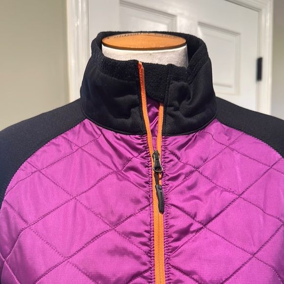 Marmot Women's Purple and Black down quilted and fabric Jacket M - Picture 4 of 10